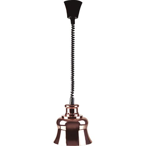 Lacor 69367 - Lampe à infrarouges avec câble extensible de 275 W, cuivre