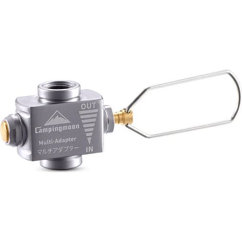 Adaptateur pour réchaud à gaz Gas Saver Plus avec adaptateur butane, adaptateur pour réchaud à gaz, adaptateur de recharge pour réchaud de camping, équipement de camping, réchauds de cuisine portables (1/5)