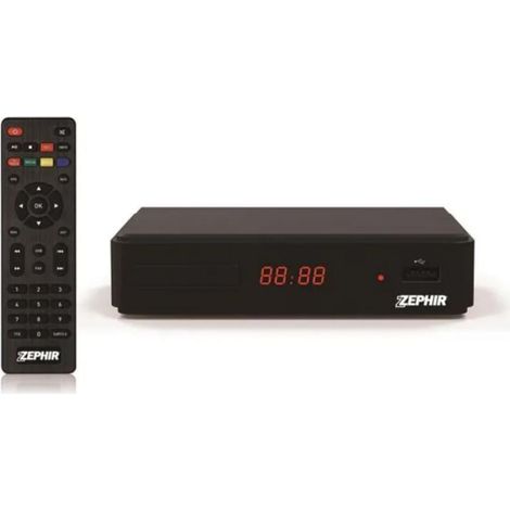 Zephir t2 hevc decodificador usb hdmi - digital terrestre - zdvbt2
