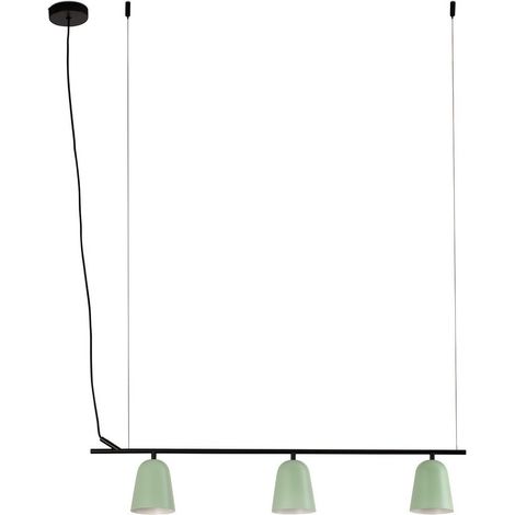 STUDIO Lámpara colgante lineal verde 28268 (1/3)