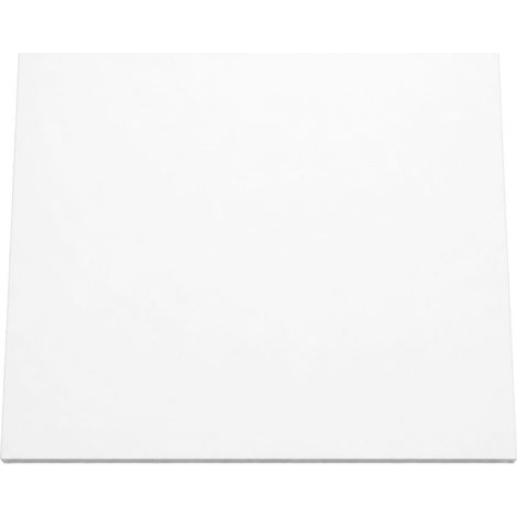 Plateau de table compact HPL 68x68 cm - Blanc neige (8685SU) (1/5)