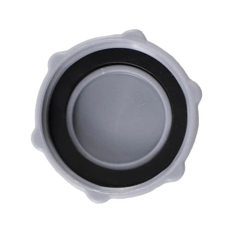Lot de 2 couvercles de vanne de vidange Bestway P6H1158, couverture de piscine, pièces de rechange pour piscine hors sol P6H1158ASS16gris (1/3)
