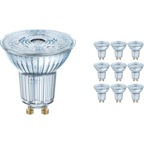 Lot 10x Ledvance SUPERIOR Spot LED Réflecteur GU10 PAR16 3.4W