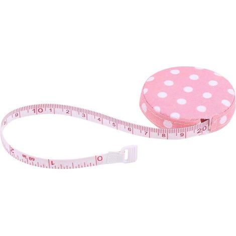 1 mètre ruban télescopique de 150 cm / 60 pouces pour la mesure corporelle et le fitness