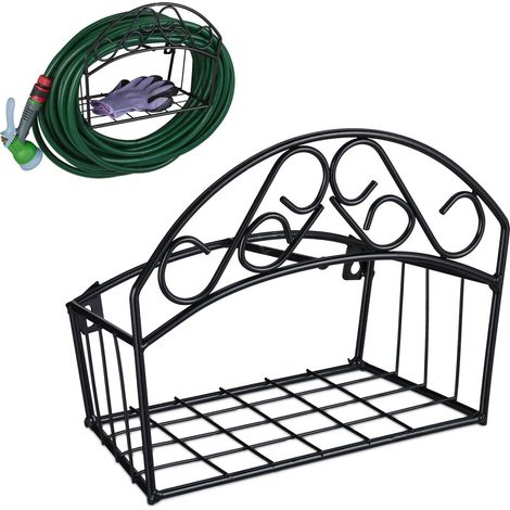 Wall mounted hose pipe holder