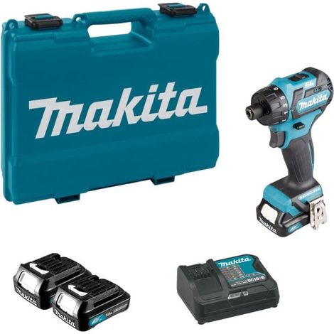 12V Li-Ion Bohrschrauber (2x 2,0Ah) im Koffer - MAKITA DF032DSAE (1/5)