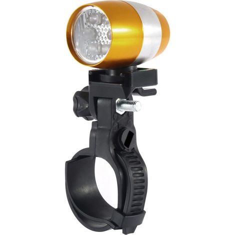 Hochleistungs-LED-Frontlicht für Fahrräder, gelbes Fahrradsicherheitslicht (1/4)