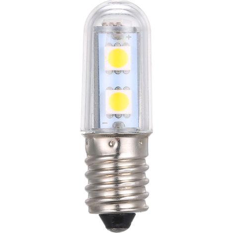 Ampoule LED 3W 7 LED pour mini-réfrigérateur/congélateur, culot E14, blanc chaud, portable, 220-240 V CA (1/5)
