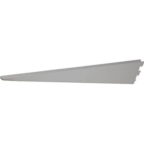 Consola mural Monin acero lacado gris carga 55 kg