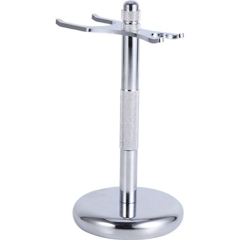 1 support élégant en alliage pour pinceaux de rasage, cadre de rangement, support n° 3 (1/5)