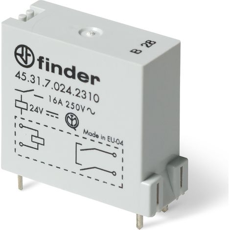 Relè finder 45.31.7 12V corrente 16A (1/3)