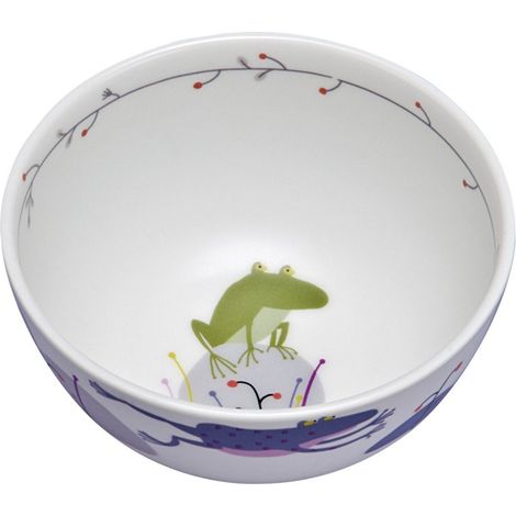 Bol Motif Grenouille Multicolore 12,5 x 6,5 300ml