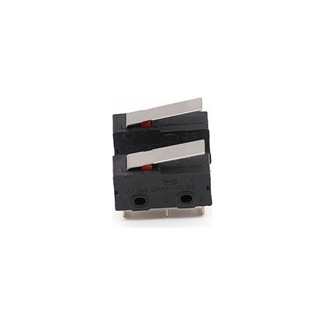 KW12-B type miniature switch with short handle, NO NC common pin, one on and one off. (1/4)