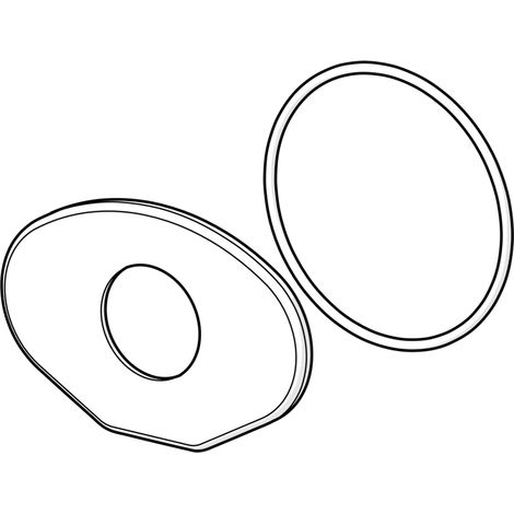 Hansa Rosette für Wasserhahn, Chrom, 59911328 (1/2)