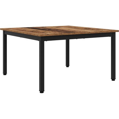 Coffee Table Old Wood 80 x 80 x 45 cm Engineered Wood vidaXL