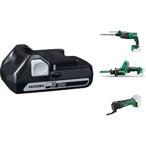 Batterie originale HITACHI HIKOKI BSL1815 18V 1,5Ah li-ion (1/2)