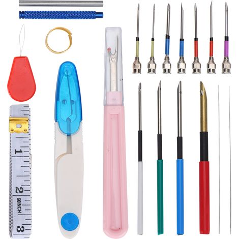 Stylo à Poinçon Professionnel pour Broderie, Tissage et Feutrage DIY - Kit Créatif (1/5)