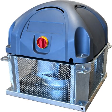Tourelle d'extraction  T5648-TRI 2 vitesses 4600-11000 m3/h (1/5)