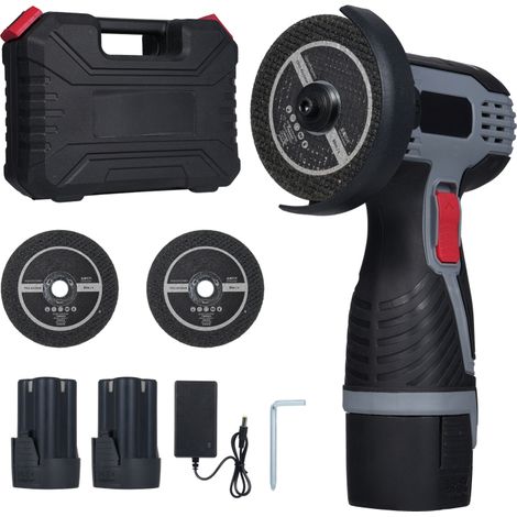 Meuleuse sans balais 17000tr/min – 168V 2x20Ah, LED, coupe brique/bois/pierre/acier (1/5)