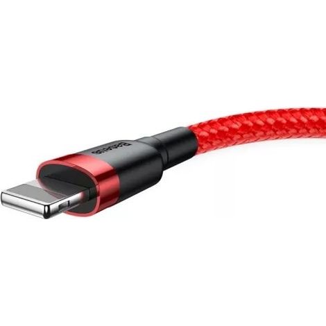 Cavo USB Lightning Baseus Cafule 1.5A 2m (rosso) (1/5)