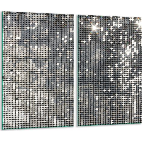 Tabla de cortar de vidrio, mosaico de 2 x 30 x 52 cm (1/5)