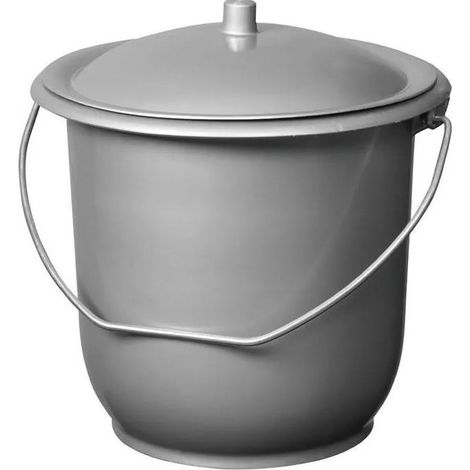 Hygienekorb Kleines Modell Grau 5 Liter