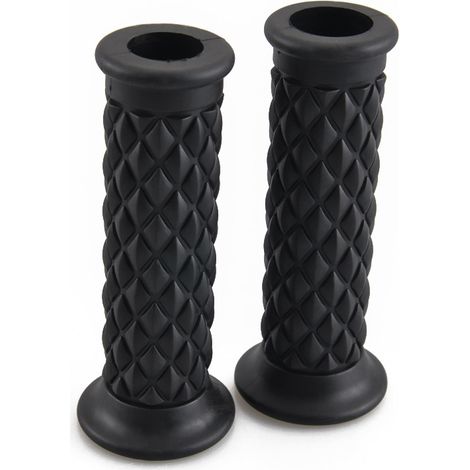Accessoires moto : poignées de guidon en TPU, adhésif de guidon en forme de losange, compatibles avec les motos Harley-Davidson. (1/5)