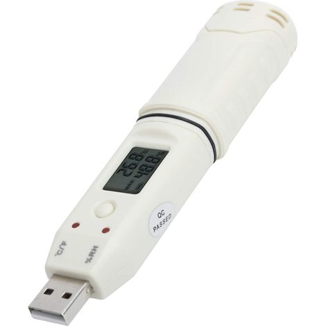 Registratore digitale di umidità e temperatura Termometro interno Rilevatore igrometro Registratore dati con allarme