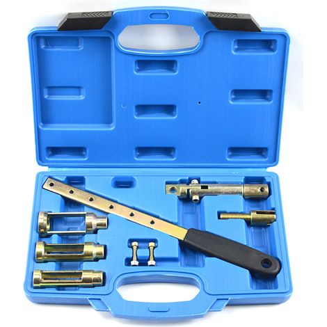 8-Piece Adjustable Vanier Pliers Valve Spring Removal Tool Engine Spring Compressor Block Valve Puller (1/4)