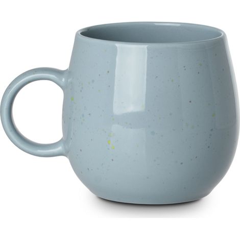 Blauer 480-ml-Sprenkelbecher