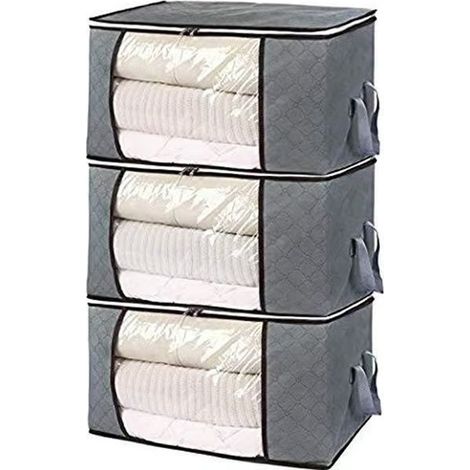Sacs de rangement sous vide blancs Life XXL, lot de 3, grande capacité (1/5)