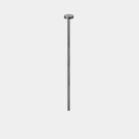 LEDS C4 Orbit Spot LED extérieur à pointe fine, gris urbain, 3,2 W, température de couleur 2700-3000-4000 K, IP66, 48 V-PWM