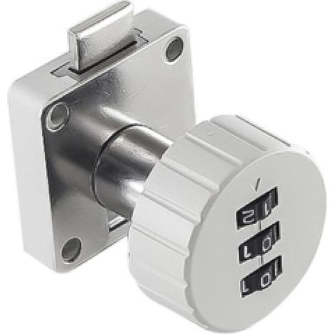 1 pièce Serrure à code de tiroir en alliage de zinc, combinaison à 3 chiffres, mot de passe, serrure à came sans clé for tiroir, armoire, armoire, quincaillerie for meubles