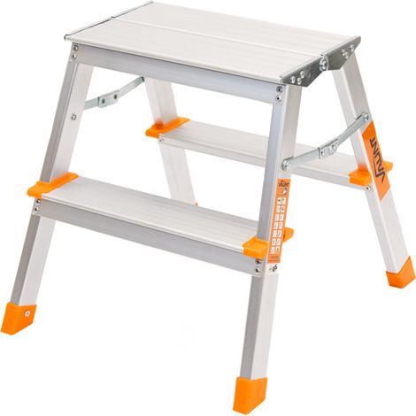 Vaunt 2 Tread Step Stool Mini Step Ladder Lightweight Step Up Platform V2002025