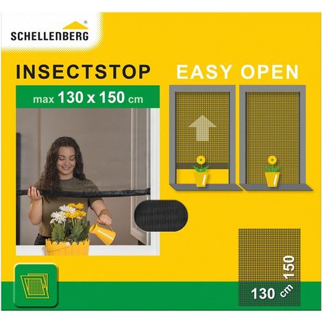 SCHELLENBERG Easy Open Moskitonetz 130x150cm Polyester 70474