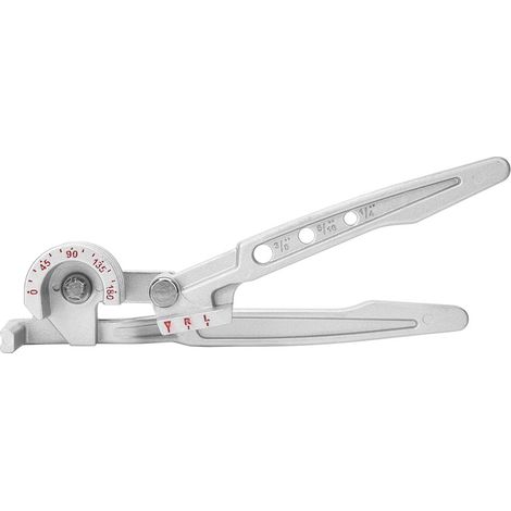 Cintreuse De Tube Manuelle 180 Degrés En Alliage D Aluminium Pour Tuyaux 1 4 5 16 3 8 Pouces (1/5)