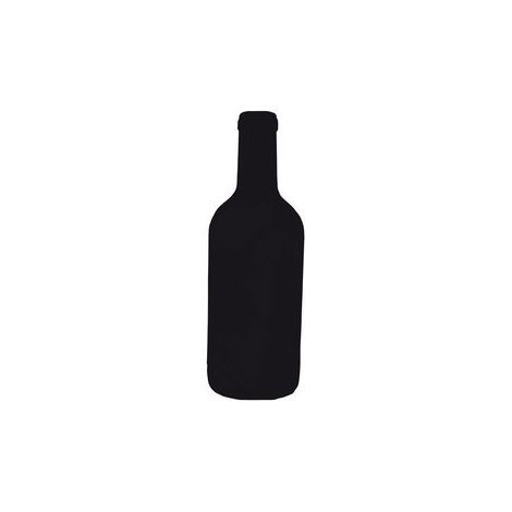 Ardoise Silhouette murale Bouteille (1/2)