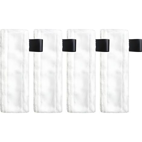 Lot de 4 chiffons en microfibre compatibles avec les nettoyeurs vapeur Karcher Easyfix SC1, SC2, SC3, SC4 et SC5 (1/5)