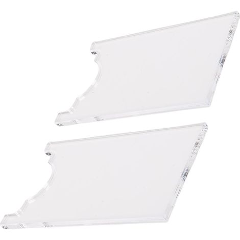 Universelle Möbel-Wandabstandshalter aus Acryl für Sofa- und Bettbeine – verhindern Brandgefahren und schaffen Platz für Steckdosen (Typ C) (1/5)