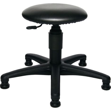 Topstar Taburete giratorio con deslizadores de suelo - 72260 D 10 G (1/3)
