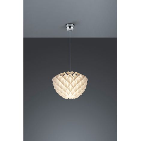 Suspensión 1xE27 Tilia Origami Blanco Ø40 cm Trio Iluminación (1/2)