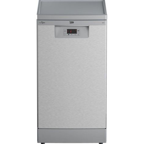 Lave-vaisselle pose libre BEKO BDFS15030X - 10 couverts - Induction - L45 cm - 47 dBA - Classe D - Inox Anti-trace (1/5)