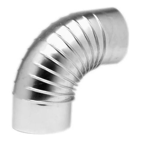 Plissee-Winkelstücke EQ 90° Eisen Aluminium, D.111