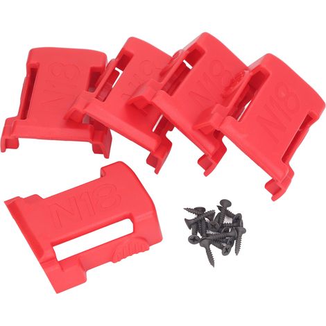 Lot de 5 supports de batterie au lithium pour M18 B4, M18 HB6, M18 HB12, 48 11 1850 (1/5)