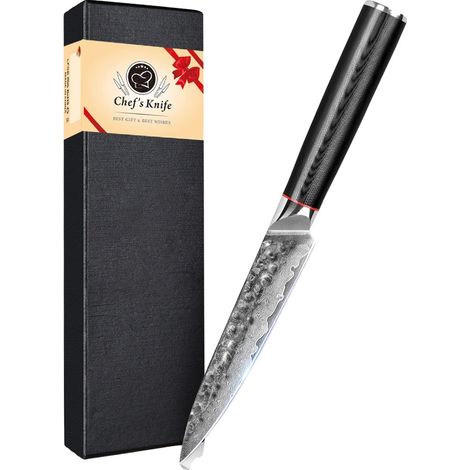 Coltello da cucina, acciaio di Damasco, manico ergonomico, coltello multiuso (1/2)