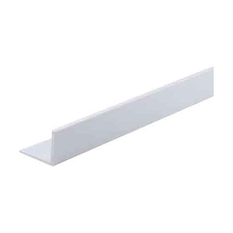 PARASPIGOLO LISCIO IN PVC 40x40 mm - Barra 2 mt
