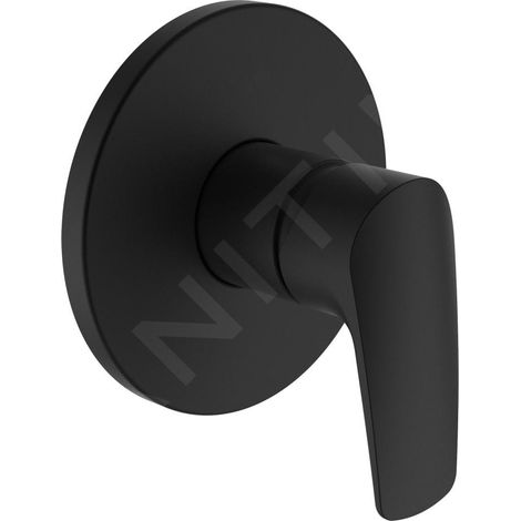 Laufen Laurin - Mitigeur de douche encastré, noir mat HF500778428000 (1/2)