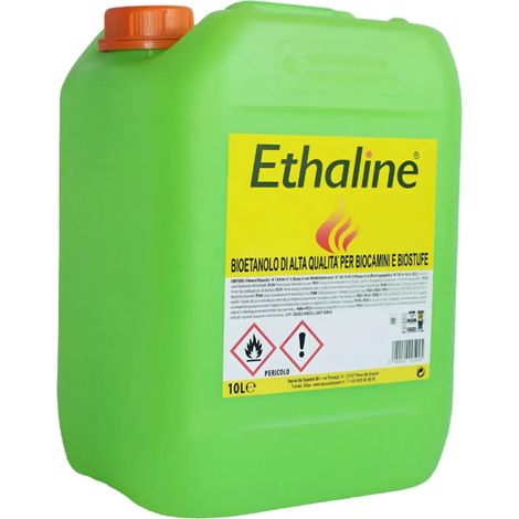 30 Taniche Bioetanolo Naturale 10L Combustibile Ecologico Biocamini