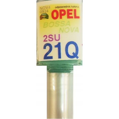 Reparación de arañazos en la pintura del Opel 21Q Bossa Nova, 10 ml Arasystem (1/5)