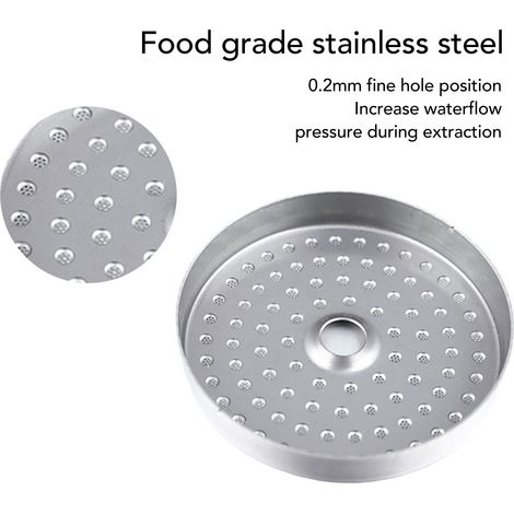 Ortviai Filtre à café en acier inoxydable pour machine Breville BES450/500/875/880/860XL/870XL/810BSS, réseau de distribution d’eau (1/4)
